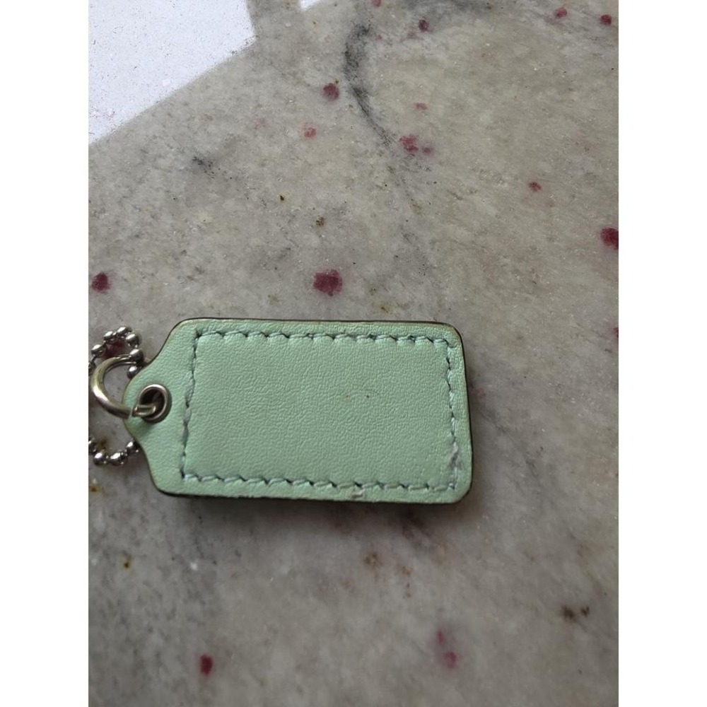 Vintage Coach bag charms (3) black, mint, and tan - Picture 7 of 7
